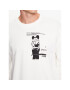 Only & Sons Суитшърт Banksy 22024751 Бял Relaxed Fit - Pepit.bg