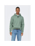 Only & Sons Суитшърт Cares 22018685 Зелен Regular Fit - Pepit.bg