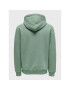 Only & Sons Суитшърт Cares 22018685 Зелен Regular Fit - Pepit.bg