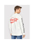 Only & Sons Суитшърт COCA-COLA 22023352 Бял Regular Fit - Pepit.bg