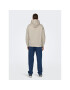 Only & Sons Суитшърт Dan 22026661 Бежов Relaxed Fit - Pepit.bg