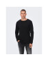 Only & Sons Тениска с дълъг ръкав 22023157 Черен Regular Fit - Pepit.bg