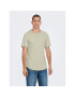 Only & Sons Тишърт 22017822 Зелен Long Line Fit - Pepit.bg