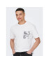 Only & Sons Тишърт 22025286 Бял Regular Fit - Pepit.bg