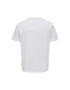 Only & Sons Тишърт 22025286 Бял Regular Fit - Pepit.bg