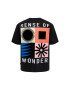 Only & Sons Тишърт 22025413 Черен Regular Fit - Pepit.bg