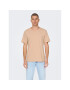 Only & Sons Тишърт 22026083 Оранжев Regular Fit - Pepit.bg