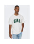 Only & Sons Тишърт 22026375 Бял Relaxed Fit - Pepit.bg
