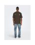 Only & Sons Тишърт 22026375 Кафяв Relaxed Fit - Pepit.bg