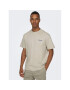 Only & Sons Тишърт 22026424 Бежов Relaxed Fit - Pepit.bg