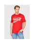Only & Sons Тишърт COCA-COLA 22023351 Червен Regular Fit - Pepit.bg
