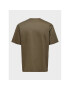 Only & Sons Тишърт Fred 22022532 Кафяв Relaxed Fit - Pepit.bg