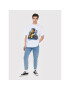 Only & Sons Тишърт Pop Smoke 22022271 Бял Relaxed Fit - Pepit.bg