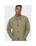 Only & Sons Тренч Malcom 22024246 Зелен Regular Fit - Pepit.bg