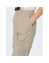 ONLY Текстилни панталони 15288248 Бежов Cargo Fit - Pepit.bg
