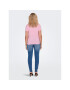 ONLY Тишърт 15286727 Розов Regular Fit - Pepit.bg