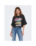 ONLY Тишърт 15290548 Черен Cropped Fit - Pepit.bg