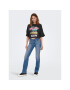 ONLY Тишърт 15290548 Черен Cropped Fit - Pepit.bg