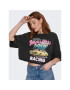 ONLY Тишърт 15290548 Черен Cropped Fit - Pepit.bg