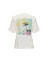 ONLY Тишърт 15295382 Бял Regular Fit - Pepit.bg