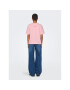 ONLY Тишърт 15295382 Розов Regular Fit - Pepit.bg