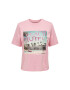ONLY Тишърт 15295382 Розов Regular Fit - Pepit.bg