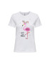 ONLY Тишърт 15306571 Бял Regular Fit - Pepit.bg