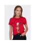 ONLY Тишърт 15306571 Червен Regular Fit - Pepit.bg