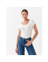 ONLY Тишърт 15316416 Бял Slim Fit - Pepit.bg