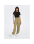 ONLY Тишърт Carlotta 15256154 Черен Tight Fit - Pepit.bg