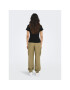 ONLY Тишърт Carlotta 15256154 Черен Tight Fit - Pepit.bg