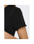 ONLY Тишърт Carlotta 15256154 Черен Tight Fit - Pepit.bg