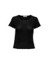 ONLY Тишърт Carlotta 15256154 Черен Tight Fit - Pepit.bg