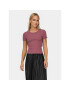 ONLY Тишърт Emma 15201206 Розов Slim Fit - Pepit.bg