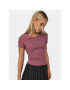 ONLY Тишърт Emma 15201206 Розов Slim Fit - Pepit.bg