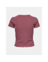 ONLY Тишърт Emma 15201206 Розов Slim Fit - Pepit.bg