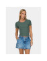 ONLY Тишърт Emma 15201206 Зелен Slim Fit - Pepit.bg
