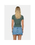 ONLY Тишърт Emma 15201206 Зелен Slim Fit - Pepit.bg