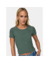 ONLY Тишърт Emma 15201206 Зелен Slim Fit - Pepit.bg