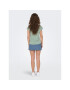 ONLY Тишърт Free 15287041 Зелен Regular Fit - Pepit.bg