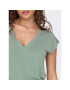 ONLY Тишърт Free 15287041 Зелен Regular Fit - Pepit.bg