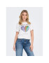 ONLY Тишърт Kita 15286647 Бял Regular Fit - Pepit.bg