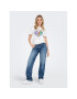 ONLY Тишърт Kita 15286647 Бял Regular Fit - Pepit.bg