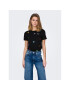ONLY Тишърт Kita 15286647 Черен Regular Fit - Pepit.bg