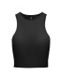 ONLY топ 15289846 Черен Cropped Fit - Pepit.bg