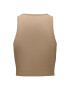 ONLY топ 15289846 Кафяв Cropped Fit - Pepit.bg