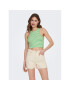 ONLY топ 15289846 Зелен Cropped Fit - Pepit.bg