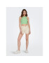 ONLY топ 15289846 Зелен Cropped Fit - Pepit.bg