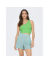 ONLY топ 15291202 Зелен Cropped Fit - Pepit.bg