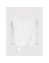 ONLY топ Caro 15255161 Бял Regular Fit - Pepit.bg